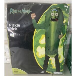 Spirit Halloween: Adult Swim Rick & Morty Pickle Rick One Size Costume Unisex
